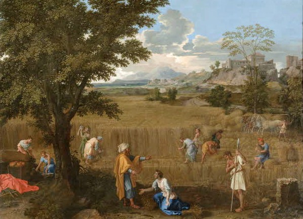 Ruth e Boaz Poussin inv 7304