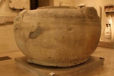 Vaso colossale  e mare del tempio di Salomone. 